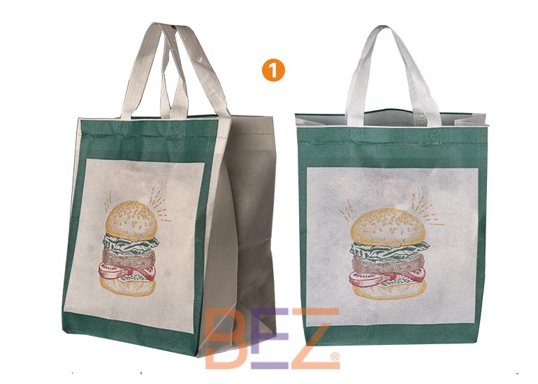 hamburger kutu bez çanta