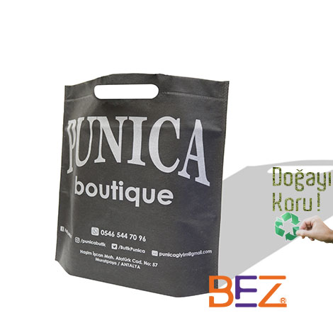 Bez Çanta | El Geçmeli Alttan Körüklü Bez Çanta | Toptan Bez Çanta